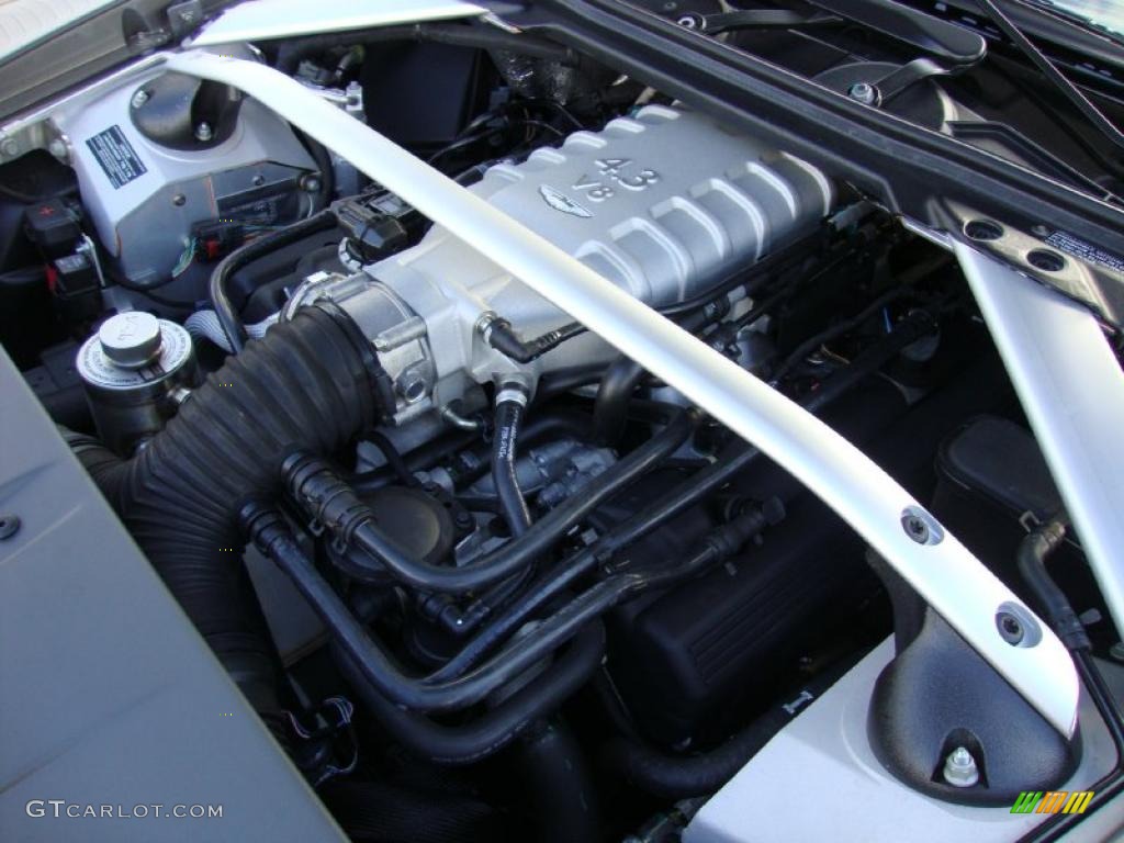 2008 Aston Martin V8 Vantage Roadster 4.3 Liter DOHC 32V VVT V8 Engine Photo #38431297