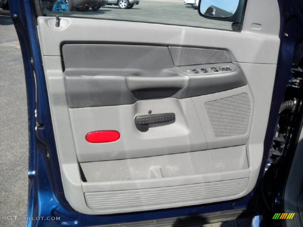 2008 Dodge Ram 1500 TRX Quad Cab Medium Slate Gray Door Panel Photo #38431301