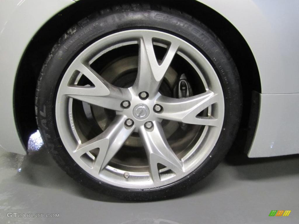 2009 Nissan 370Z Sport Touring Coupe Wheel Photo #38431325