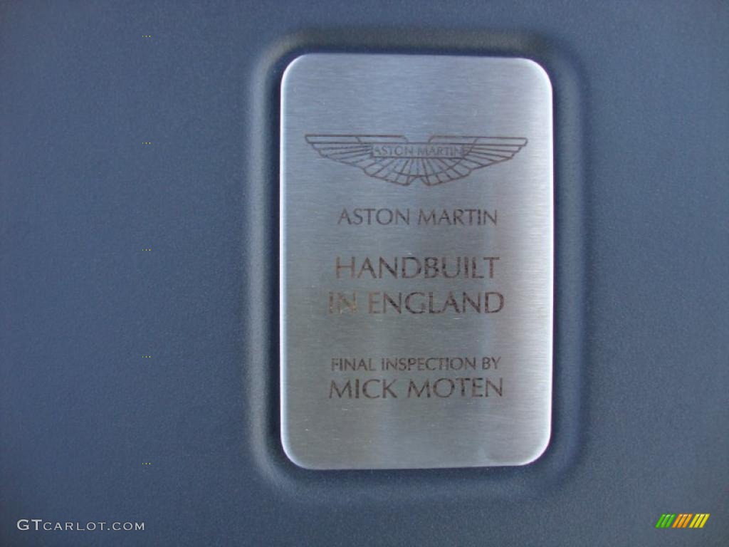 2008 Aston Martin V8 Vantage Roadster Marks and Logos Photo #38431329