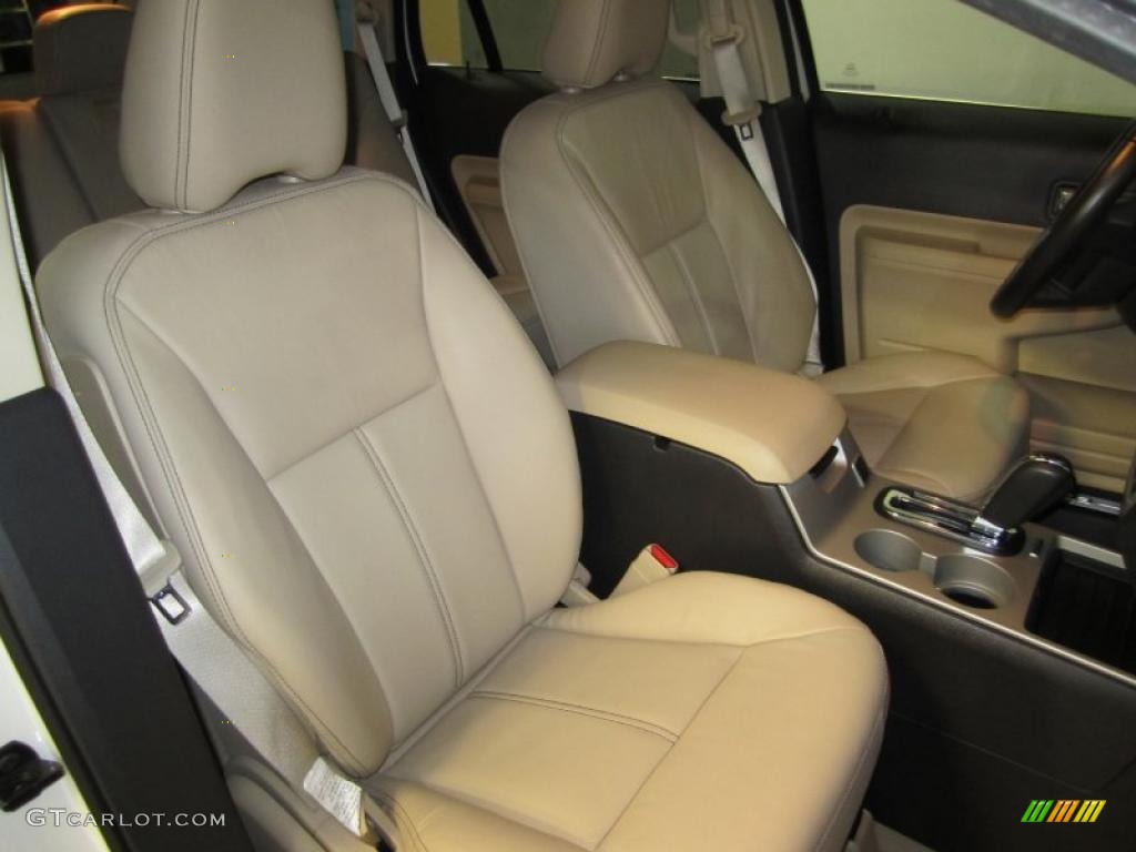Medium Light Stone Interior 2010 Ford Edge Limited AWD Photo #38432469