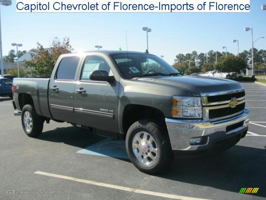 Steel Green Metallic Chevrolet Silverado 2500HD