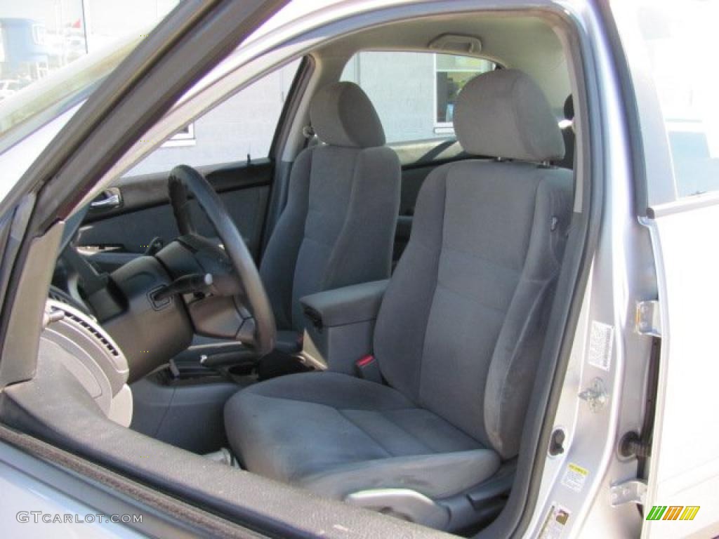 2006 Accord Value Package Sedan - Alabaster Silver Metallic / Gray photo #15