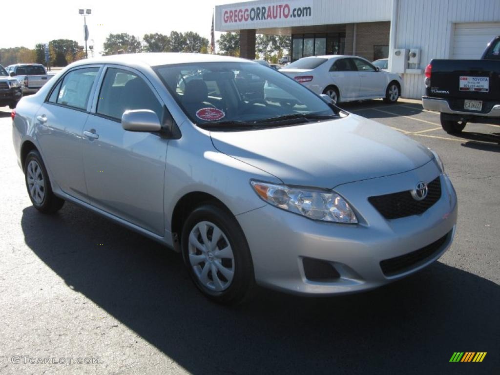 2010 Corolla LE - Classic Silver Metallic / Ash photo #1