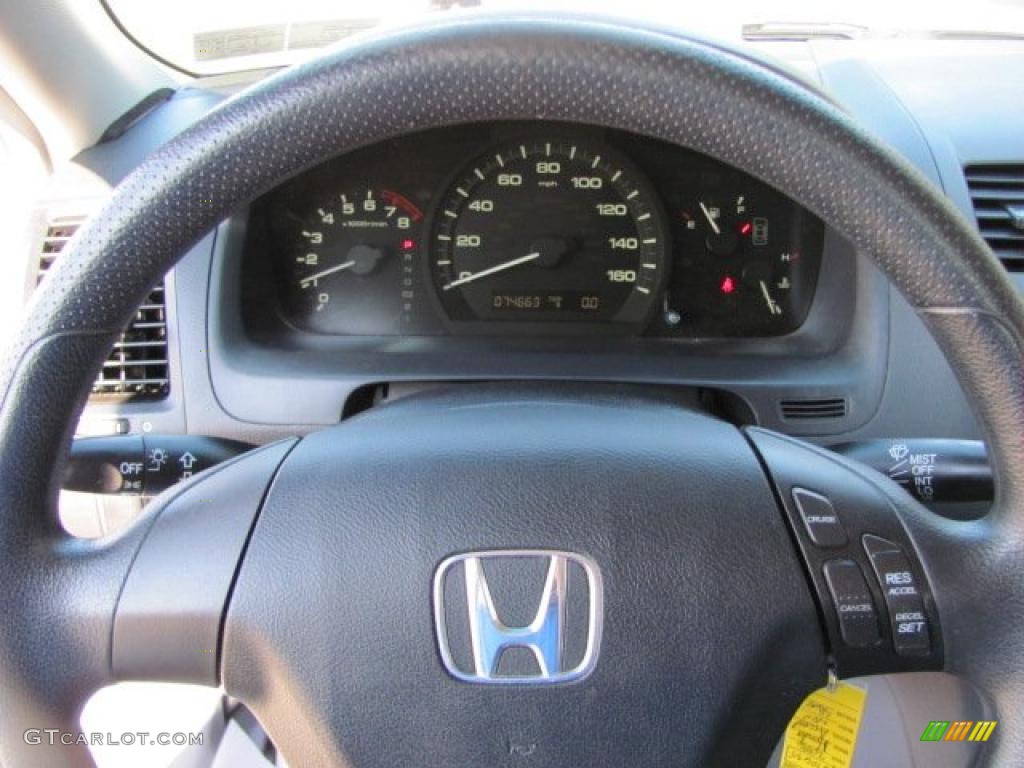 2006 Accord Value Package Sedan - Alabaster Silver Metallic / Gray photo #18