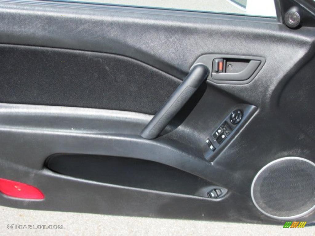 2007 Hyundai Tiburon GS Black Door Panel Photo #38433908