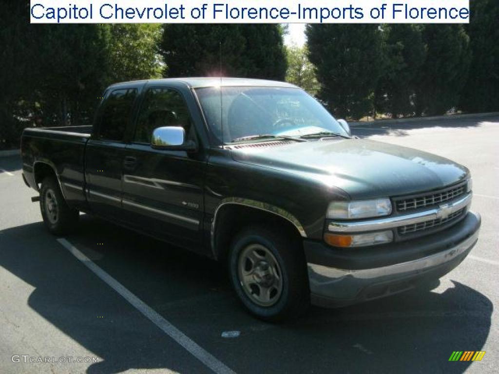 Forest Green Metallic Chevrolet Silverado 1500