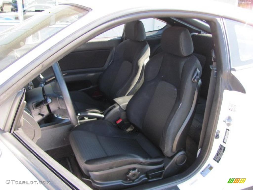 Black Interior 2007 Hyundai Tiburon GS Photo #38433940