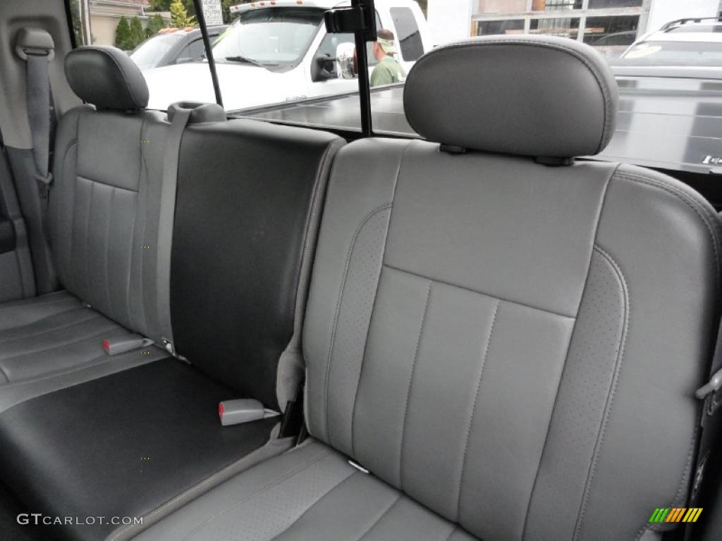 Medium Slate Gray Interior 2008 Dodge Ram 3500 Laramie Quad Cab 4x4 Photo #38434228