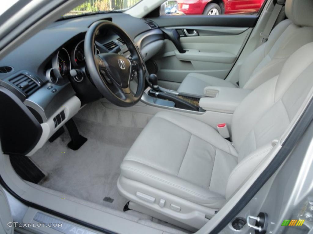 Taupe Interior 2009 Acura TL 3.5 Photo #38434524
