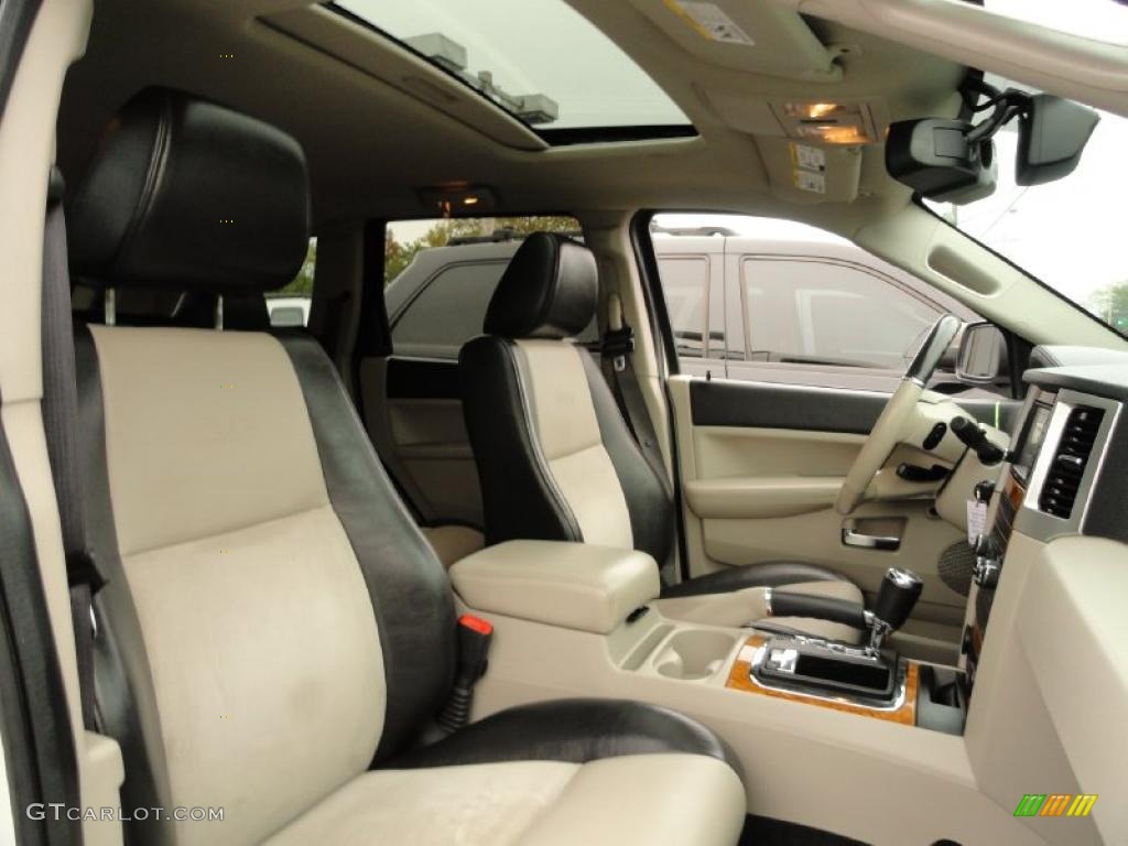 Dark Slate Gray/Light Graystone Royale Leather Interior 2009 Jeep Grand Cherokee Limited 4x4 Photo #38434532