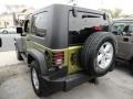 2008 Rescue Green Metallic Jeep Wrangler X 4x4  photo #3