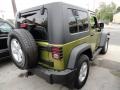 2008 Rescue Green Metallic Jeep Wrangler X 4x4  photo #6