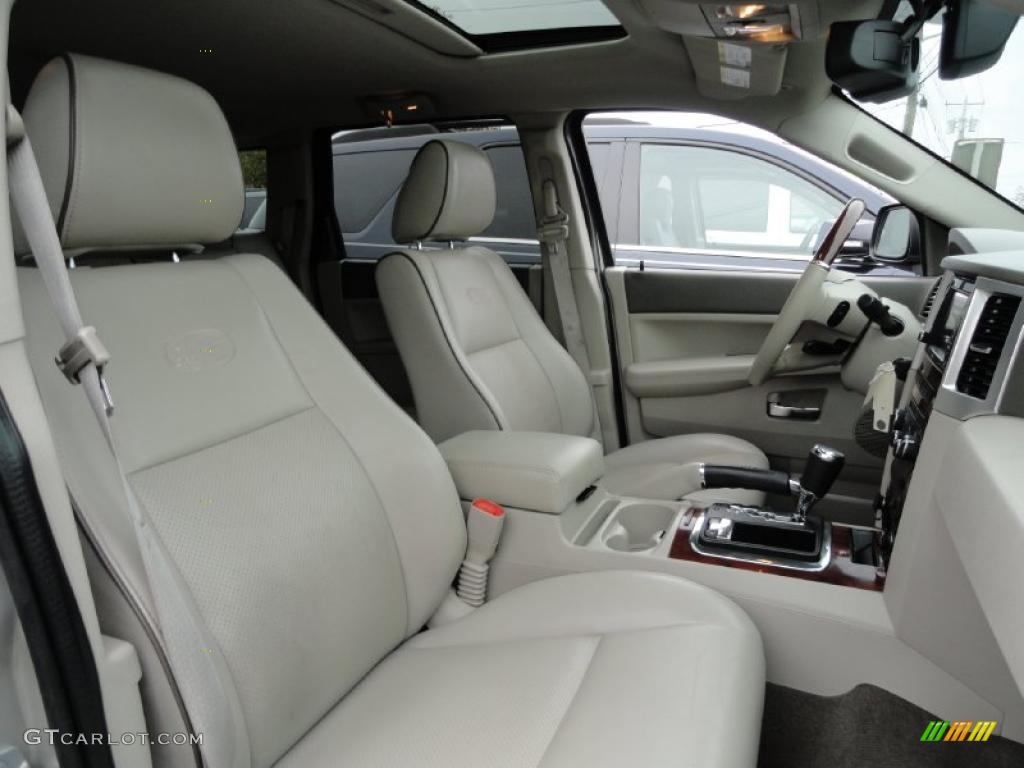 Dark Slate Gray/Light Graystone Interior 2008 Jeep Grand Cherokee Overland 4x4 Photo #38434854