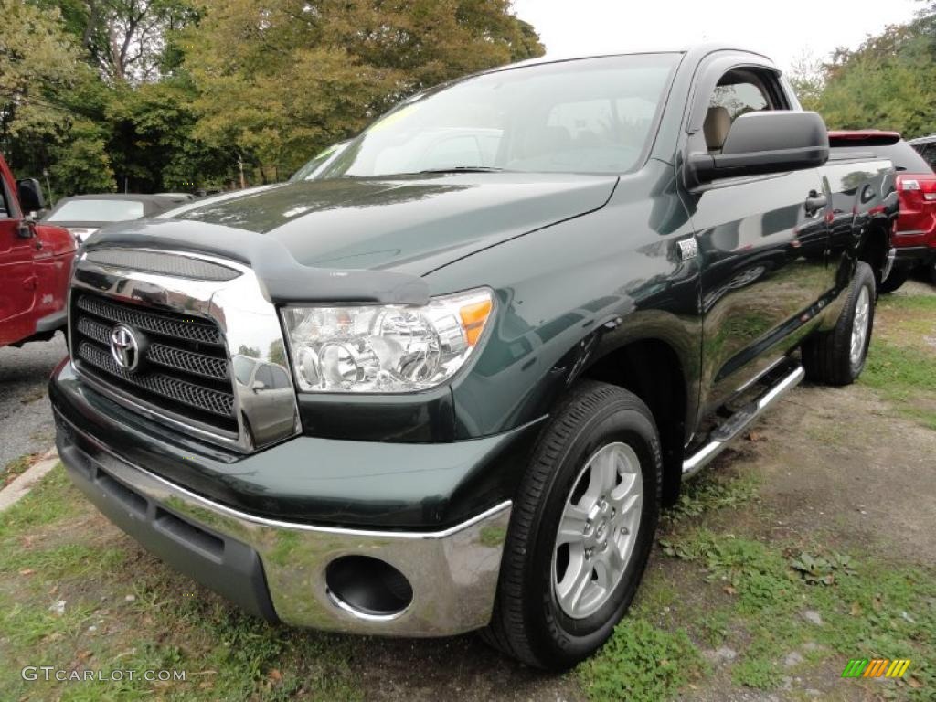 2007 Tundra Regular Cab - Timberland Mica / Beige photo #1