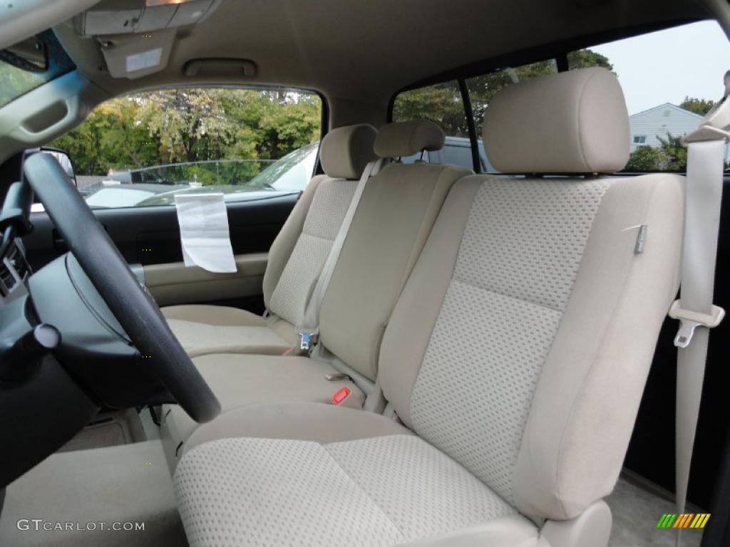 Beige Interior 2007 Toyota Tundra Regular Cab Photo #38435428