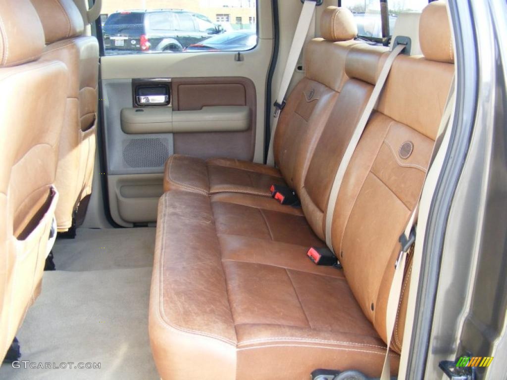 2005 F150 King Ranch SuperCrew 4x4 - Dark Stone Metallic / Castano Brown Leather photo #11