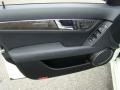 Black AMG Premium Leather Door Panel Photo for 2009 Mercedes-Benz C #38435964