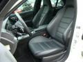 Black AMG Premium Leather 2009 Mercedes-Benz C 63 AMG Interior Color