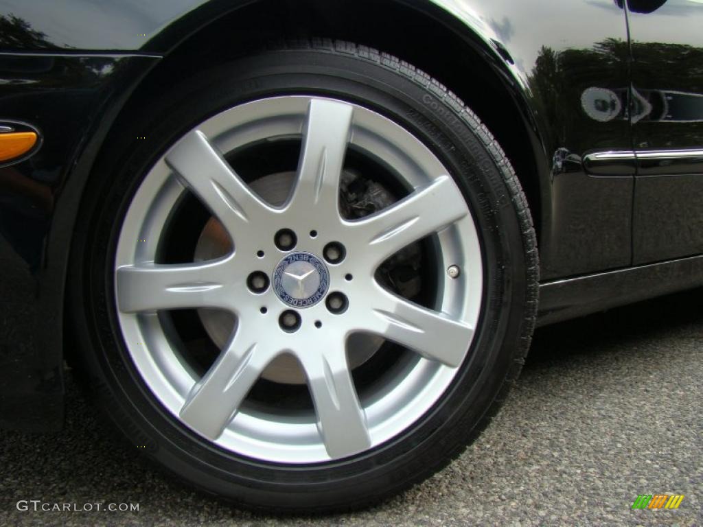 2008 E 350 4Matic Sedan - Black / Black photo #2