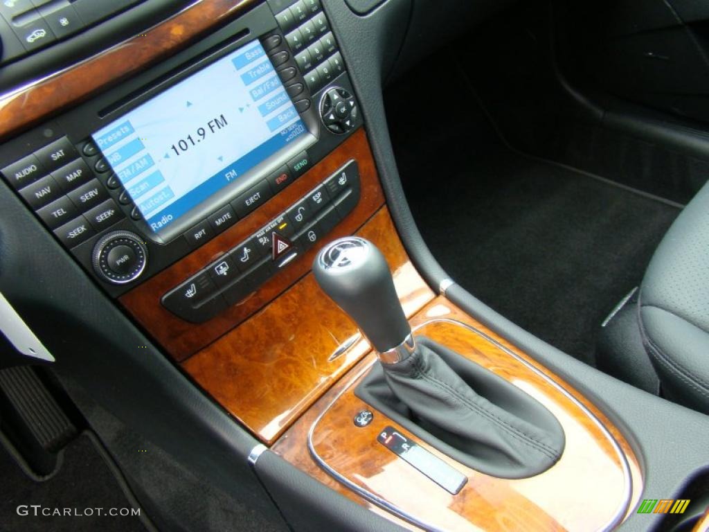 2008 E 350 4Matic Sedan - Black / Black photo #13