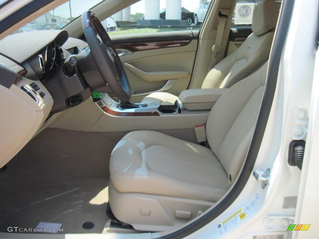 Cashmere/Cocoa Interior 2011 Cadillac CTS 3.0 Sedan Photo #38436504