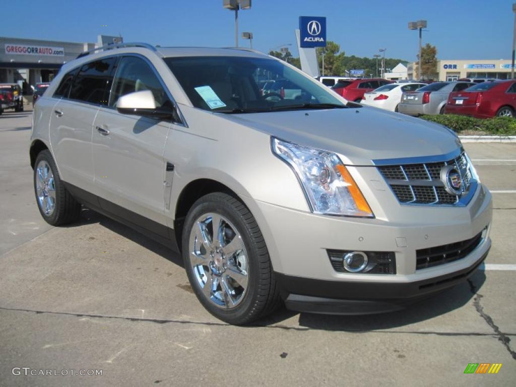 Gold Mist Metallic 2011 Cadillac SRX FWD Exterior Photo #38436892