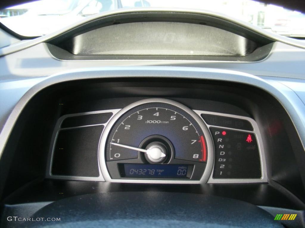 2008 Honda Civic LX Coupe Gauges Photo #38437116