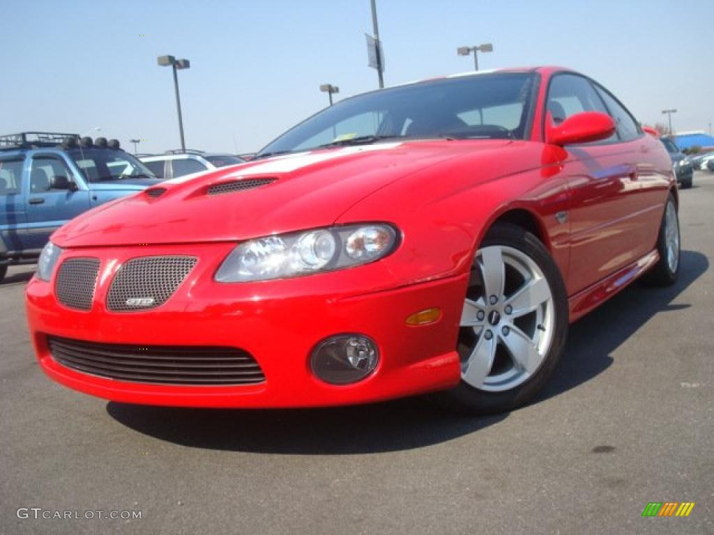 2006 GTO Coupe - Torrid Red / Red photo #1