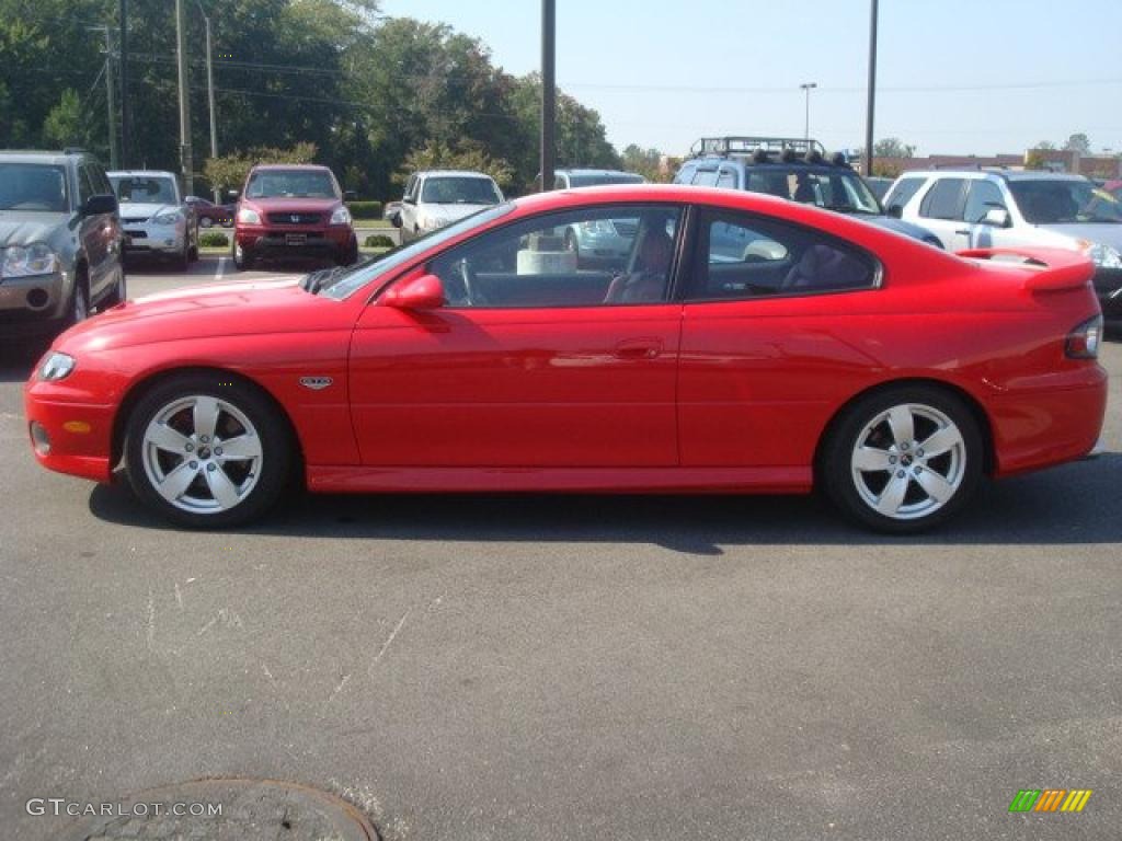 2006 GTO Coupe - Torrid Red / Red photo #3