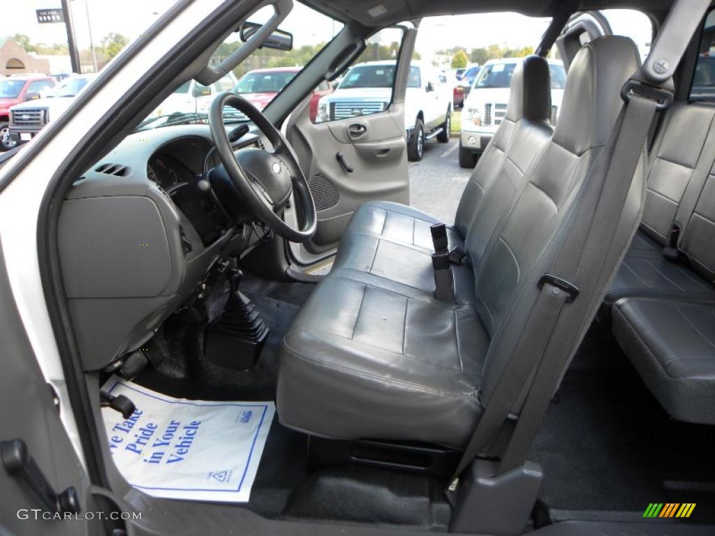 Medium Graphite Grey Interior 2003 Ford F150 XL Sport SuperCab 4x4 Photo #38440020