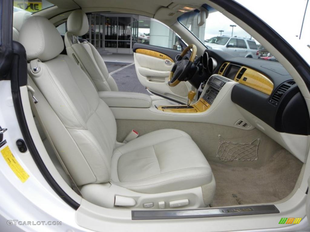 Ecru Beige Interior 2005 Lexus SC 430 Photo #38440460