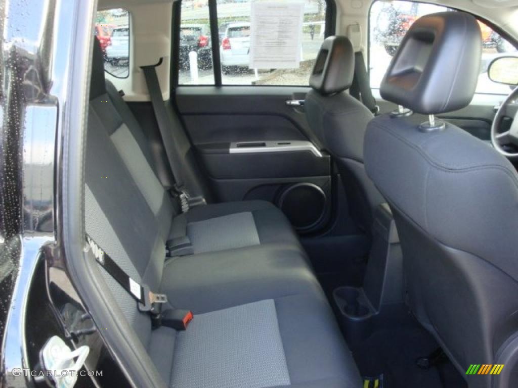Dark Slate Gray Interior 2008 Jeep Compass Sport 4x4 Photo #38441396