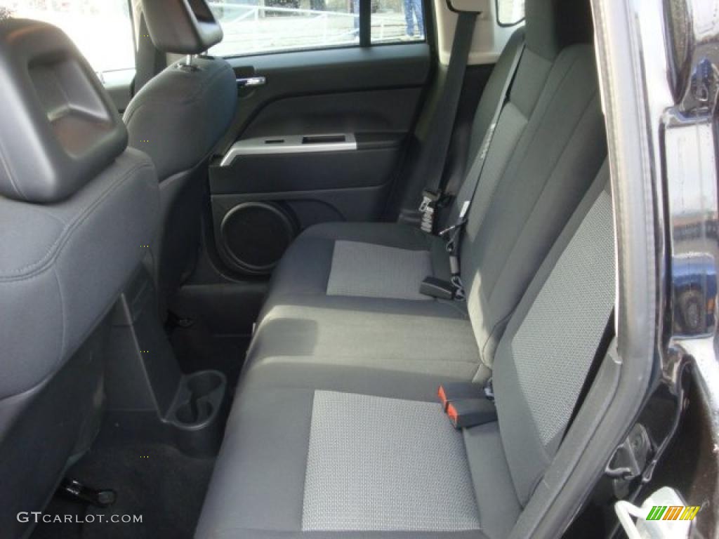 Dark Slate Gray Interior 2008 Jeep Compass Sport 4x4 Photo #38441444