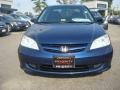 2005 Eternal Blue Pearl Honda Civic LX Sedan  photo #9