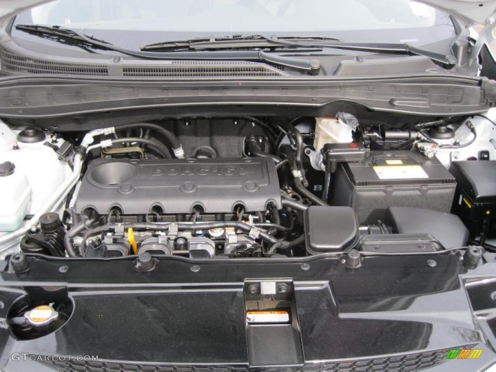 2010 Hyundai Tucson Limited AWD 2.4 Liter DOHC 16-Valve CVVT 4 Cylinder Engine Photo #38442320