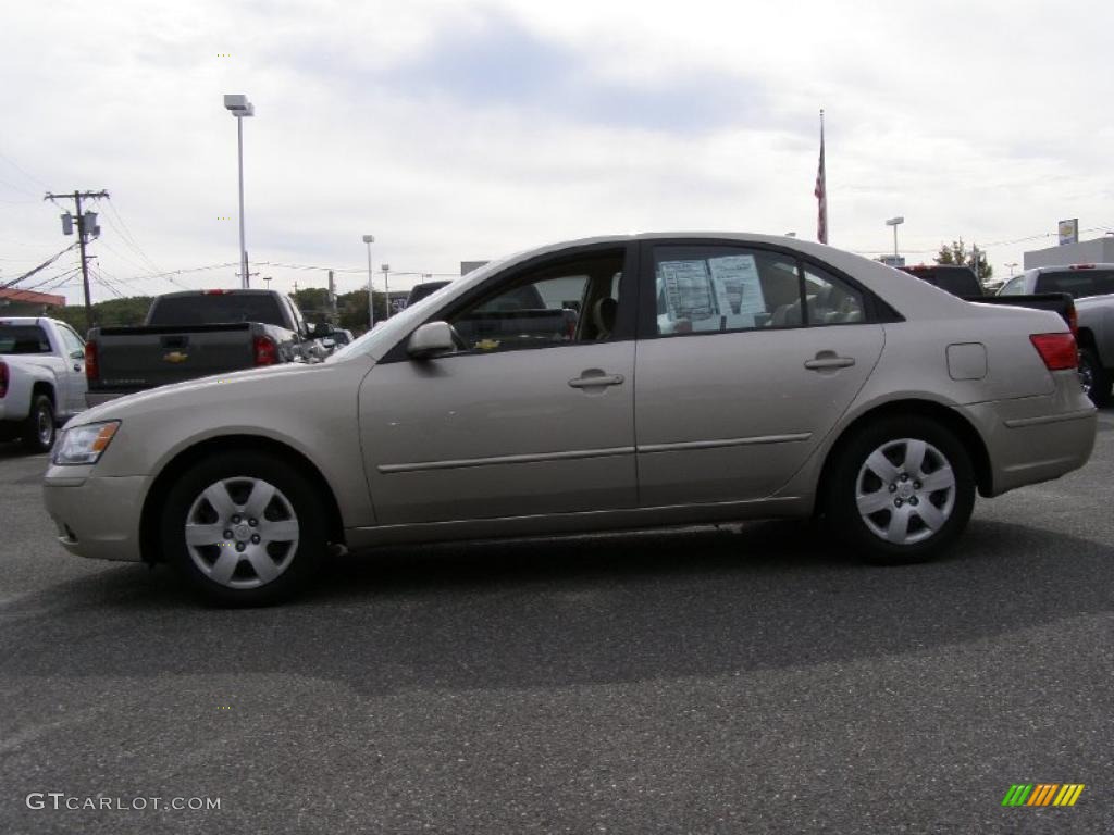 2010 Sonata GLS - Camel Pearl / Camel photo #4