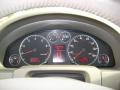 2002 Audi A6 Beige Interior Gauges Photo