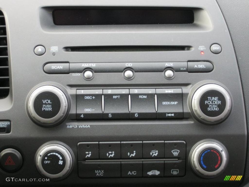 2008 Honda Civic LX Sedan Controls Photo #38443480