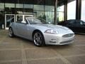 Liquid Silver Metallic 2007 Jaguar XK XKR Convertible