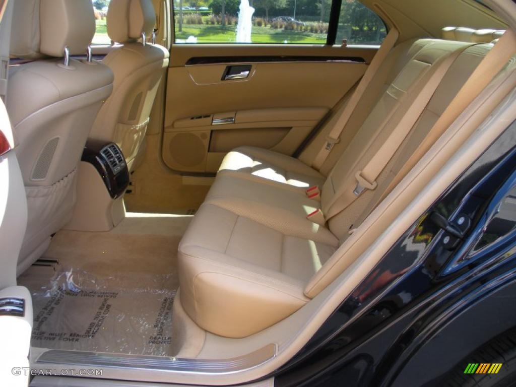 Cashmere/Savanna Interior 2010 Mercedes-Benz S 550 Sedan Photo #38443696