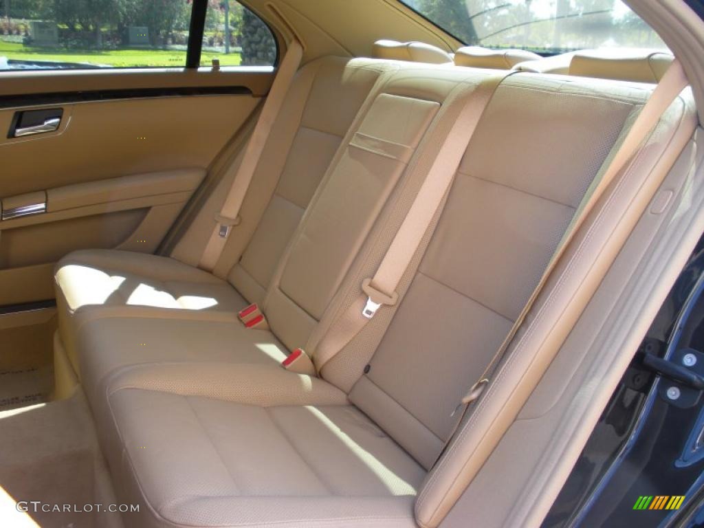 Cashmere/Savanna Interior 2010 Mercedes-Benz S 550 Sedan Photo #38443712