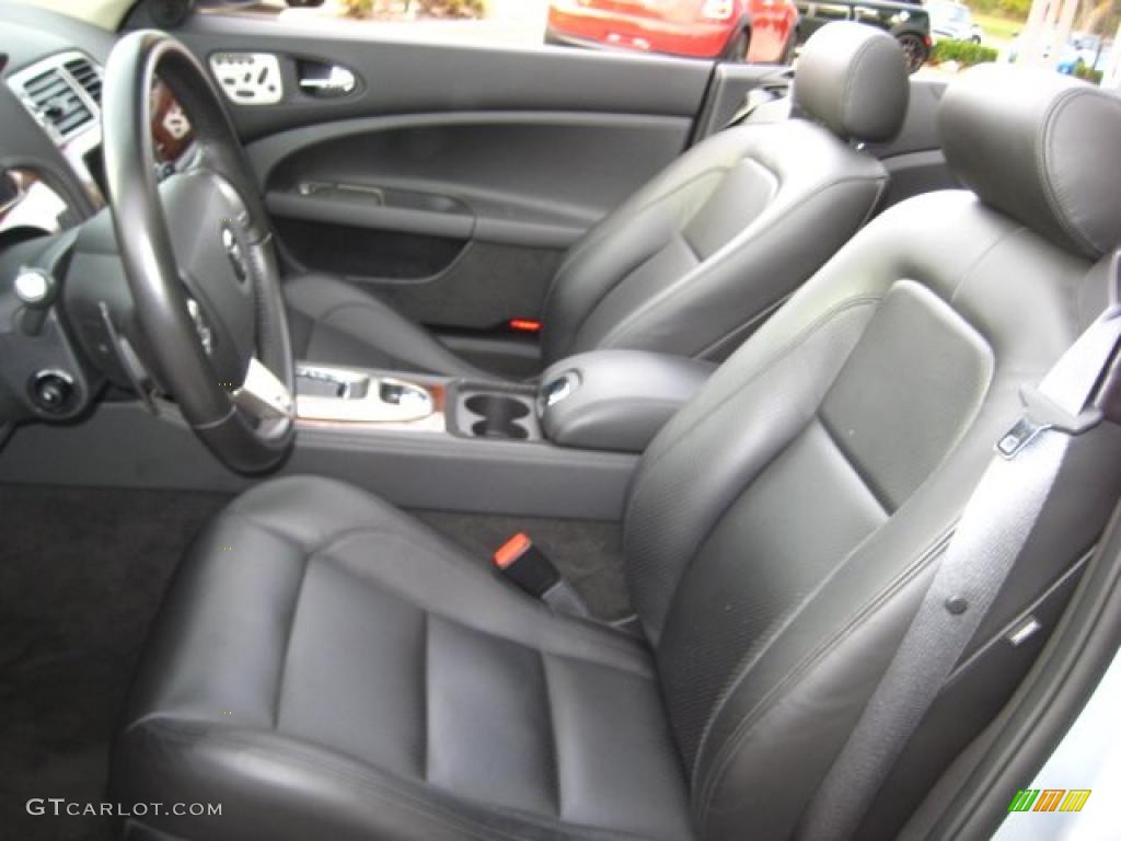 Charcoal Interior 2007 Jaguar XK XKR Convertible Photo #38443744