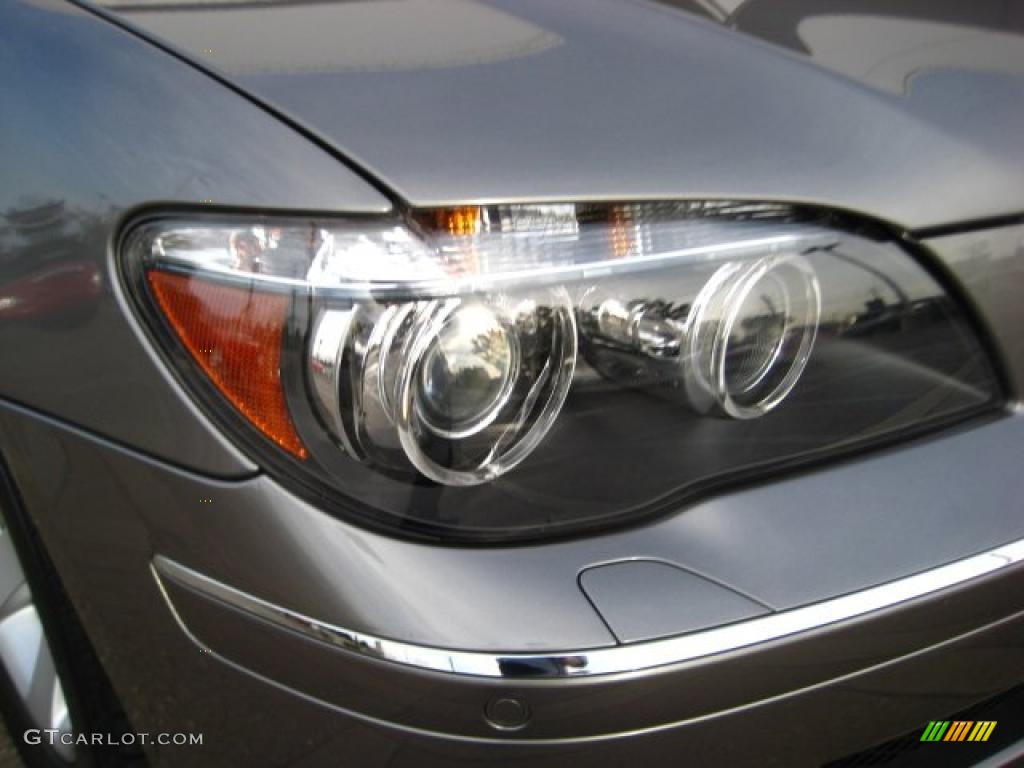 2008 7 Series 750i Sedan - Titanium Grey Metallic / Black photo #11