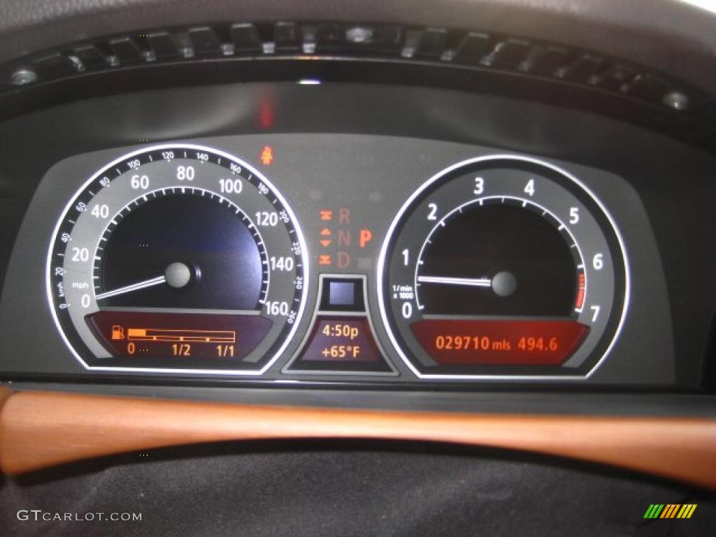 2008 7 Series 750i Sedan - Titanium Grey Metallic / Black photo #23