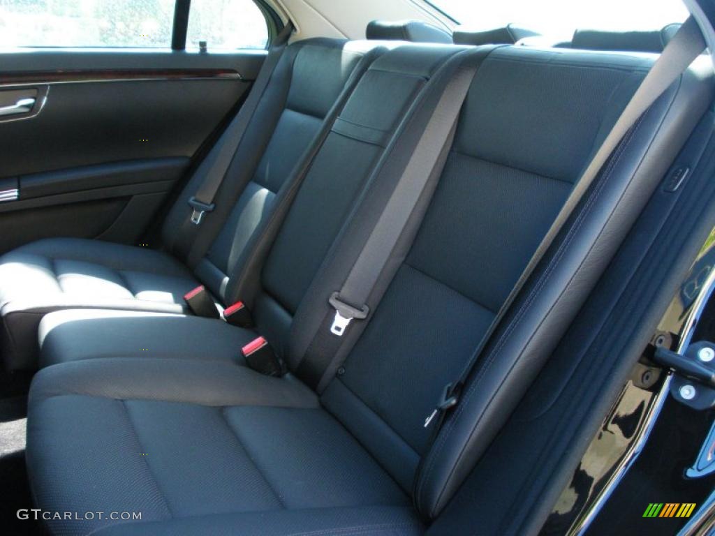 Black Interior 2010 Mercedes-Benz S 550 Sedan Photo #38444928