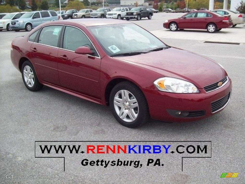 2011 Impala LT - Red Jewel Tintcoat / Gray photo #1