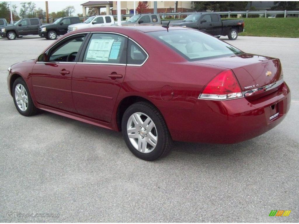 2011 Impala LT - Red Jewel Tintcoat / Gray photo #2
