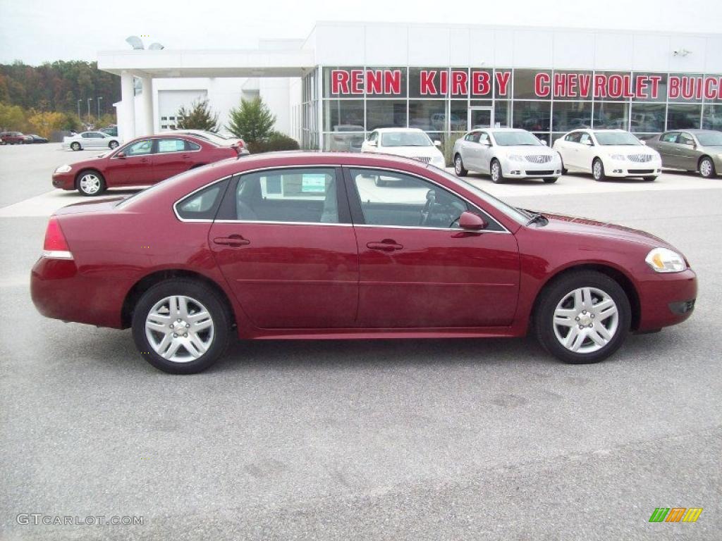 2011 Impala LT - Red Jewel Tintcoat / Gray photo #3