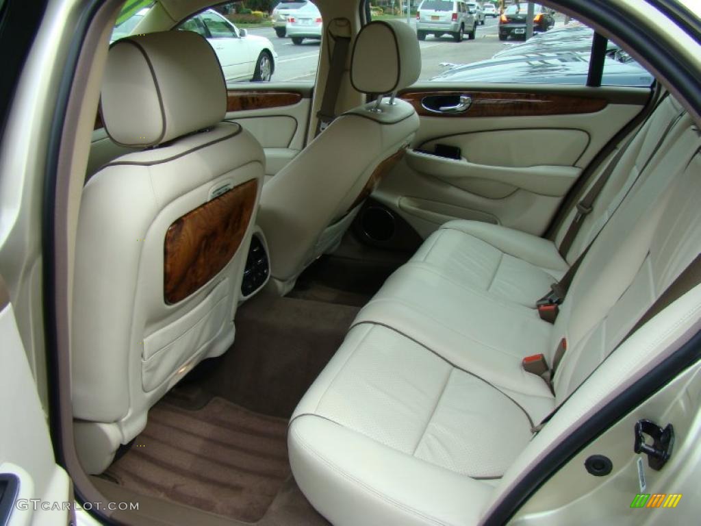 Ivory/Mocha Interior 2008 Jaguar XJ Vanden Plas Photo #38446264